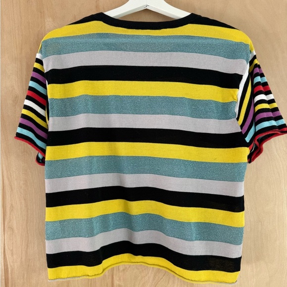Replica Los Angeles Striped Multicolor Women's Knit Top - Picture 5 of 10